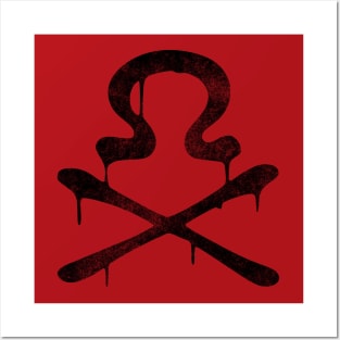 Mutant Symbol {black-aged} Posters and Art